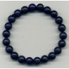Bracelet Perles Pierre naturelle. 18 cm x 8  m/m. LAPIS-LAZULI.