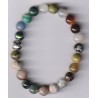 Bracelet Perles Pierre naturelle. 20 cm x 8  m/m. Diverses Pierres.