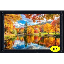 Cadre Photo Magnétique, Aimant Frigo (7x4,5cm)