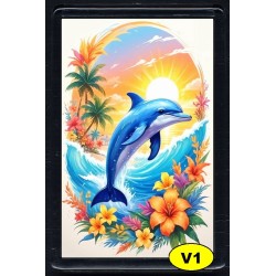 Cadre Photo Magnétique, Aimant Frigo (7x4,5cm)