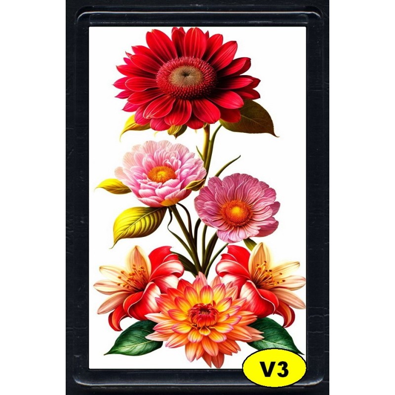 Cadre Photo Magnétique, Aimant Frigo (7x4,5cm)