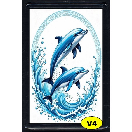 Cadre Photo Magnétique, Aimant Frigo (7x4,5cm)