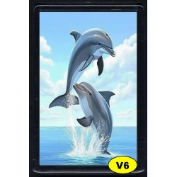 Cadre Photo Magnétique, Aimant Frigo (7x4,5cm)