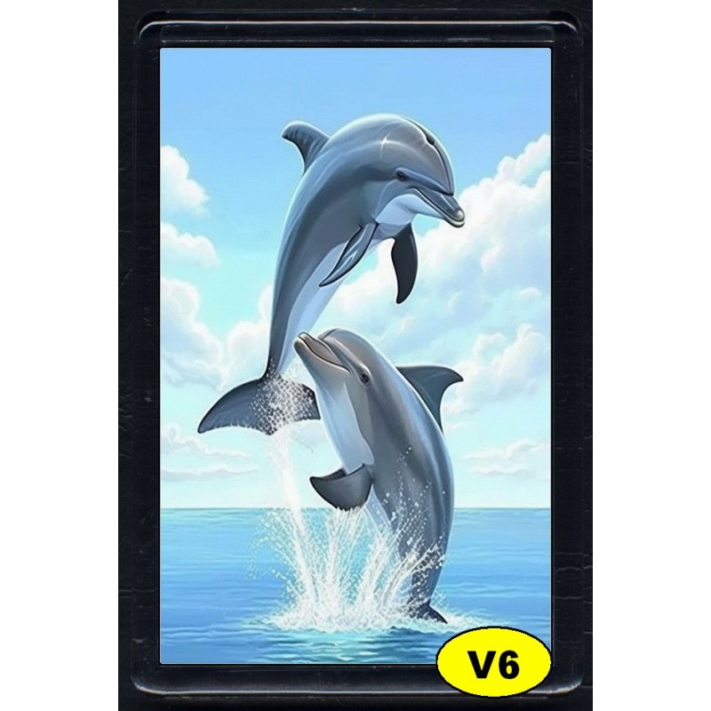 Cadre Photo Magnétique, Aimant Frigo (7x4,5cm)