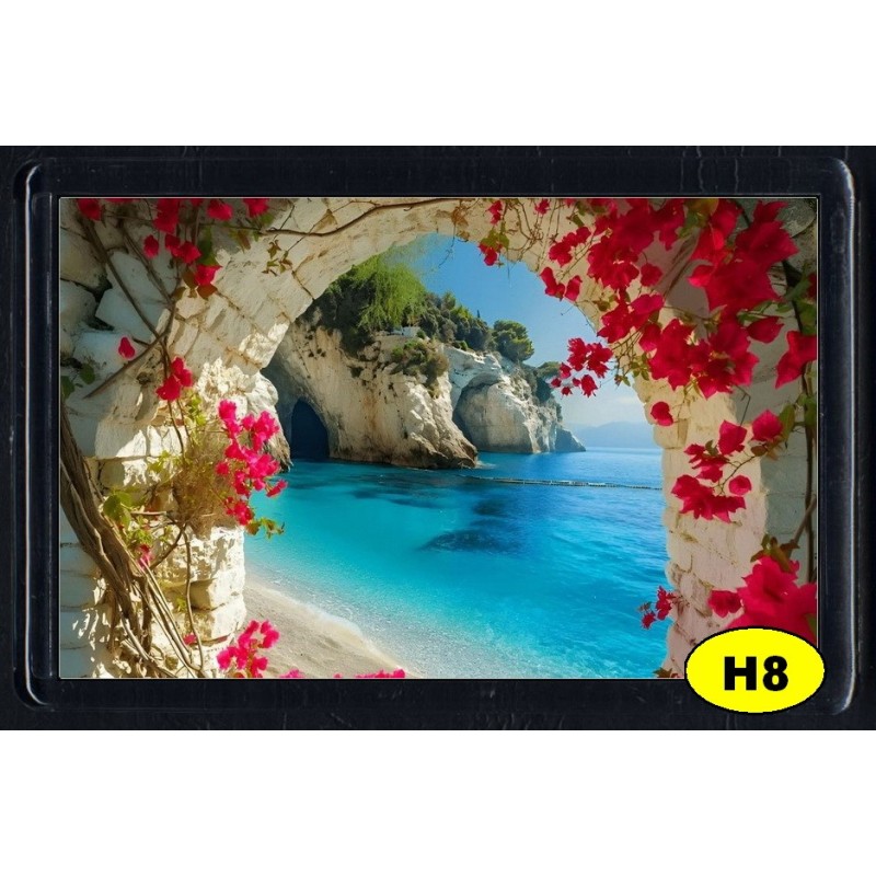 Cadre Photo Magnétique, Aimant Frigo (7x4,5cm)