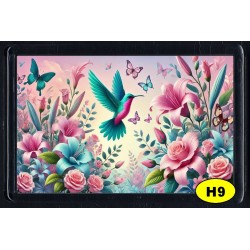 Cadre Photo Magnétique, Aimant Frigo (7x4,5cm)