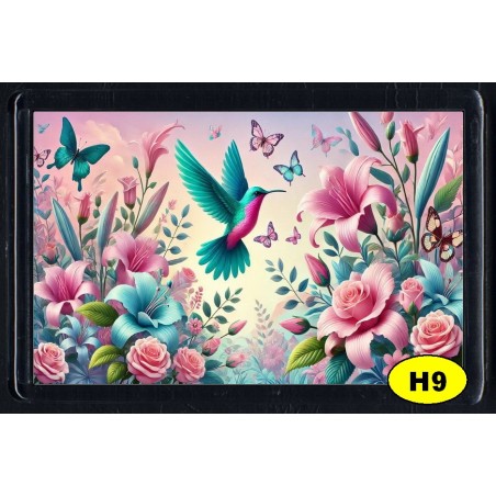 Cadre Photo Magnétique, Aimant Frigo (7x4,5cm)