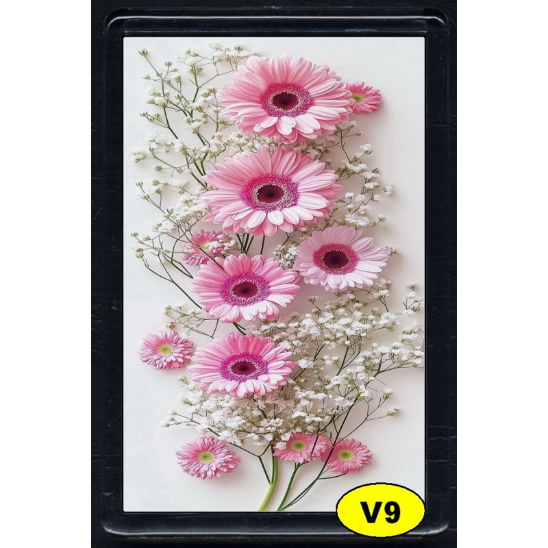 Cadre Photo Magnétique, Aimant Frigo (7x4,5cm)