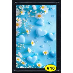 Cadre Photo Magnétique, Aimant Frigo (7x4,5cm)