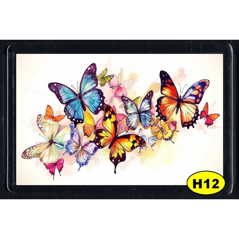 Cadre Photo Magnétique, Aimant Frigo (7x4,5cm)