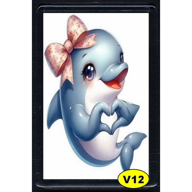 Cadre Photo Magnétique, Aimant Frigo (7x4,5cm)