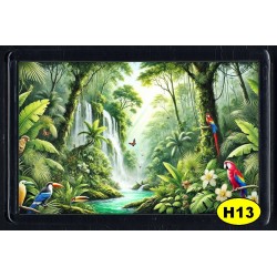 Cadre Photo Magnétique, Aimant Frigo (7x4,5cm)