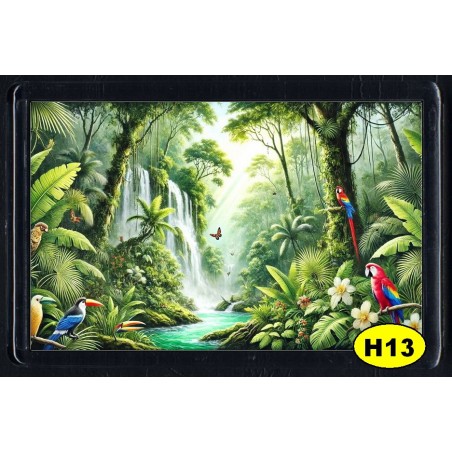 Cadre Photo Magnétique, Aimant Frigo (7x4,5cm)