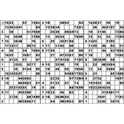 Plaque de 18 cartons de loto plastifié 500 microns neuf (A3)il n'y a pas mieux !