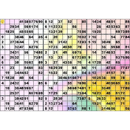 Plaque de 18 cartons de loto plastifié 500 microns neuf (A3)il n'y a pas mieux !
