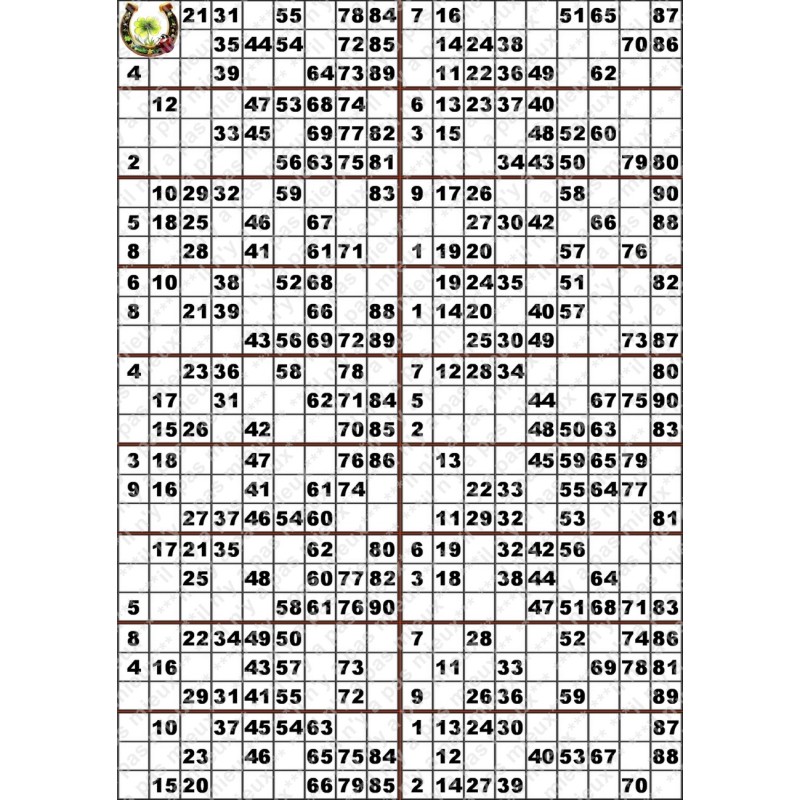 Plaque de 18 cartons de loto plastifié 500 microns neuf (A3)il n'y a pas mieux !