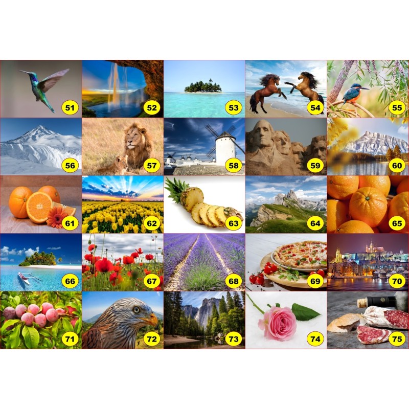 4 sets de table original pour une table d'été colorée il n'y a pas mieux !