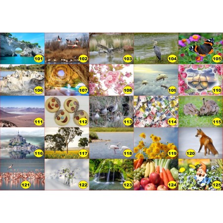 4 sets de table original pour une table d'été colorée il n'y a pas mieux !