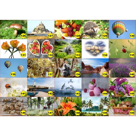 4 sets de table original pour une table d'été colorée il n'y a pas mieux !