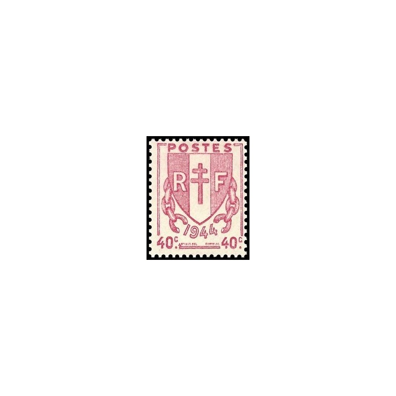 N°672 - 1 TIMBRE DE FRANCE NEUF ** DE LUXE.
