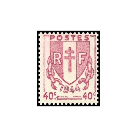 N°672 - 1 TIMBRE DE FRANCE NEUF ** DE LUXE.