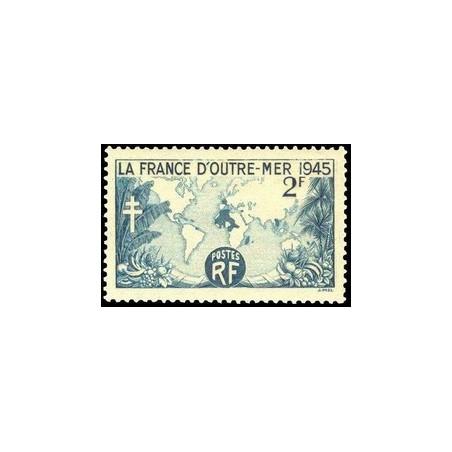 N°741 - 1 TIMBRE DE FRANCE NEUF ** DE LUXE.