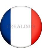 Badges Drapeaux Magnétiques 75 m/m