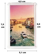 Cadre Photo Magnétique, Aimant Frigo (7x4,5cm)